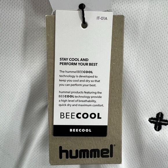 Men's Greenville Triumph Soccer USL League One Medium M Hummel Polo Shirt NEW - Picture 6 of 16